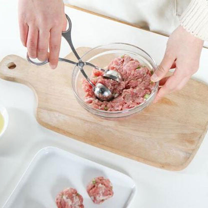 Stainless Steel Multi-Functional Meatball Maker Tong by HitMyNeed