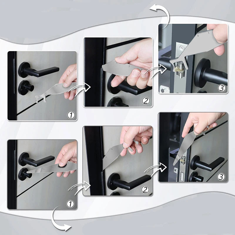 Stainless Steel Multi‑Purpose Mini Lever Pry Bar Tool by HitMyNeed