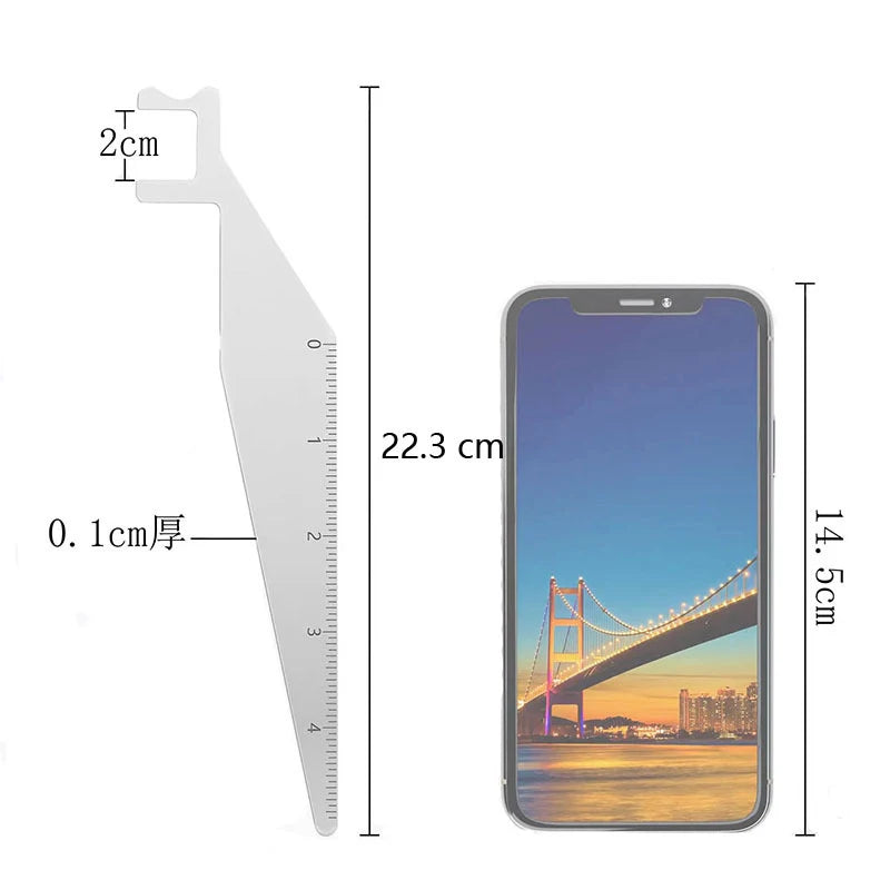 Stainless Steel Multi‑Purpose Mini Lever Pry Bar Tool by HitMyNeed