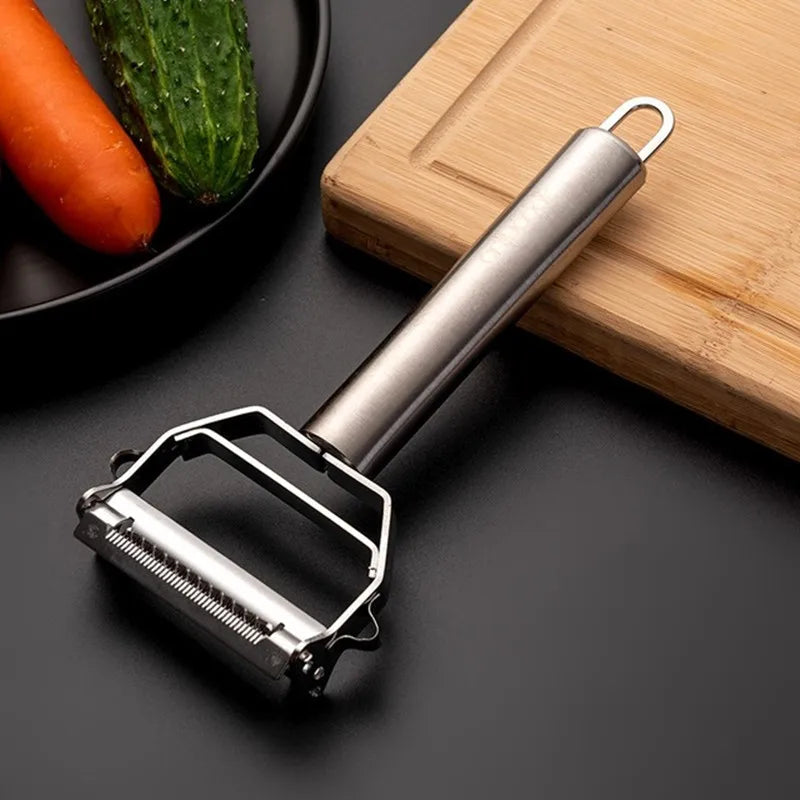 Stainless Steel Multifunction Vegetable & Fruit Peeler by HitMyNeed