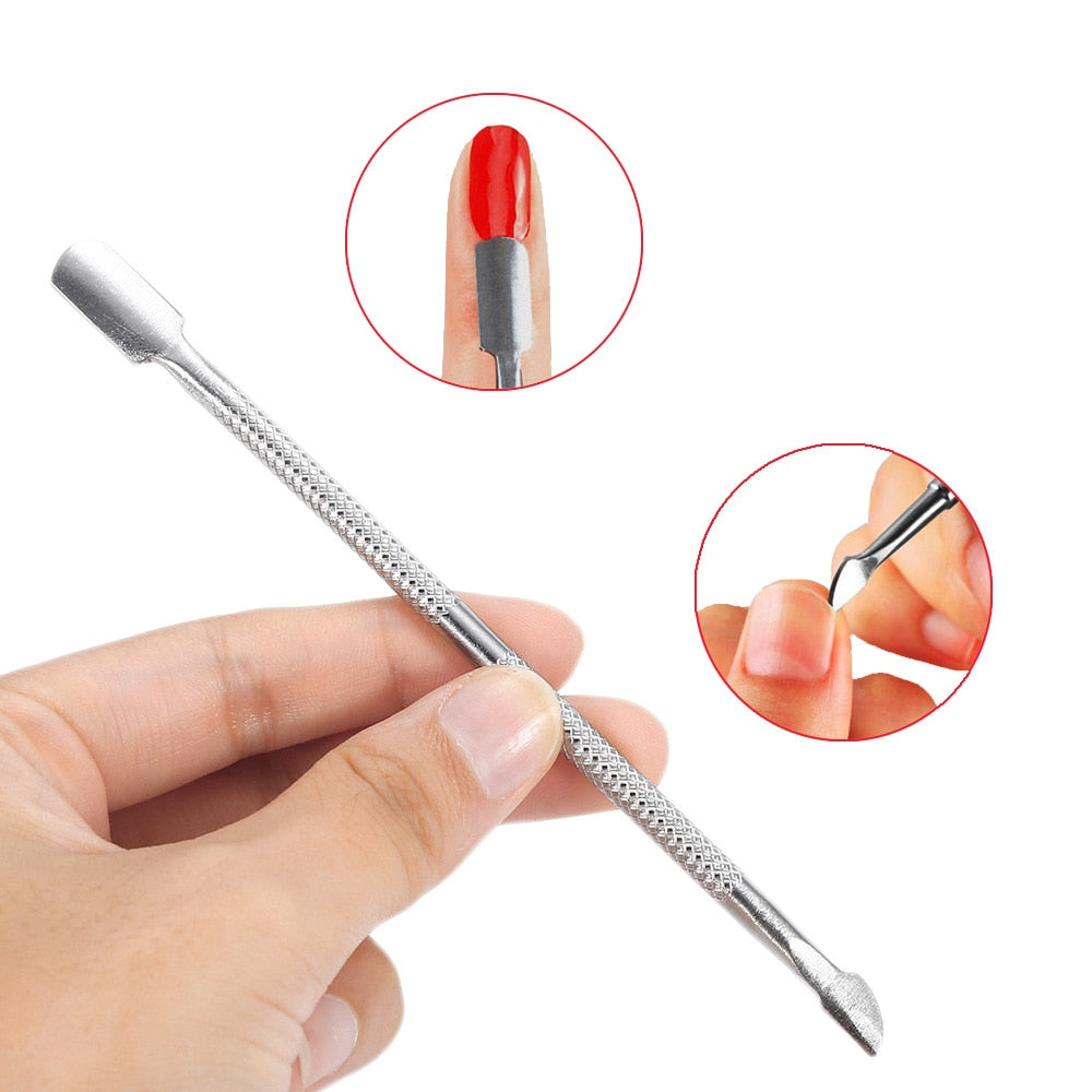 Stainless Steel Nail Care Tool Set (3 Pieces) by HitMyNeed