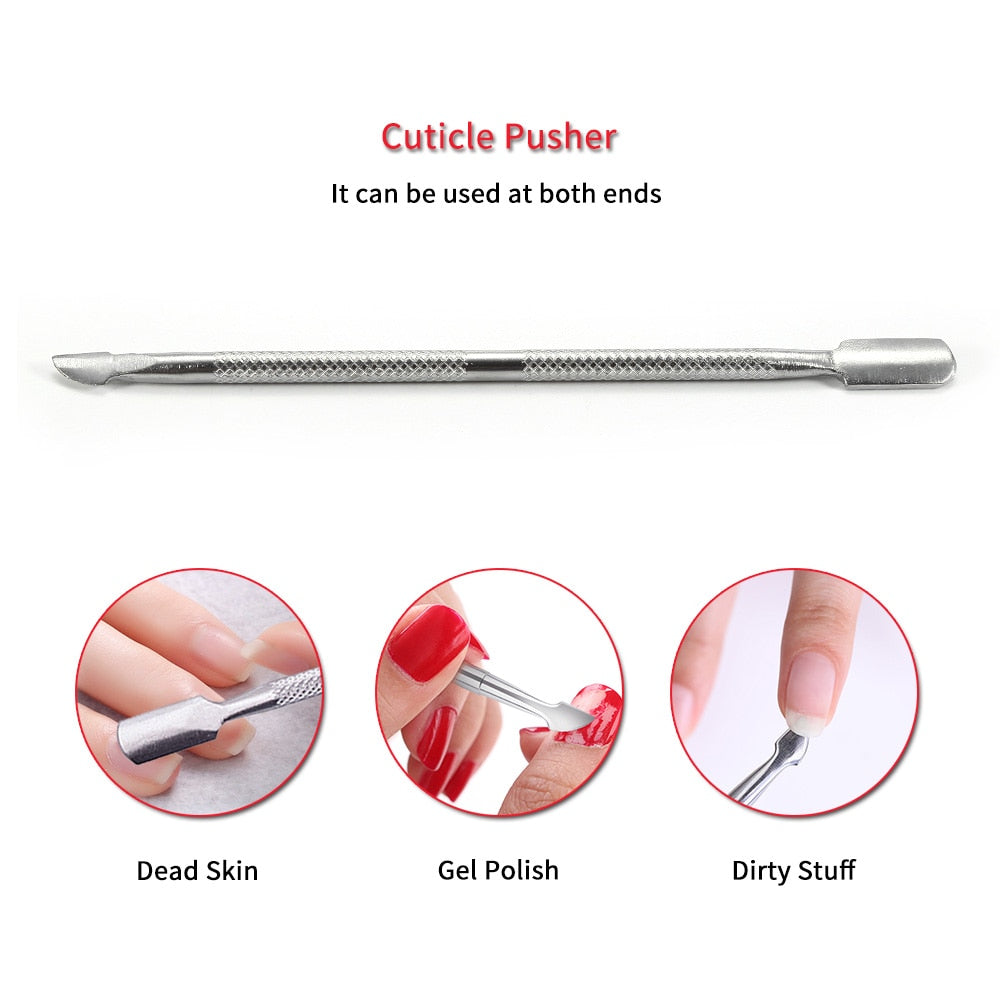 Stainless Steel Nail Care Tool Set (3 Pieces) by HitMyNeed