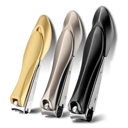 Stainless Steel Nail Clippers for Fingernails & Toenails by HitMyNeed