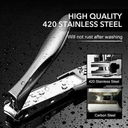 Stainless Steel Nail Clippers for Fingernails & Toenails by HitMyNeed