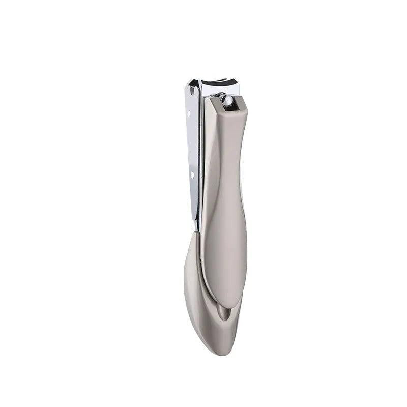Stainless Steel Nail Clippers for Fingernails & Toenails gray by HitMyNeed