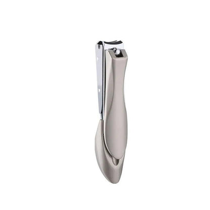 Stainless Steel Nail Clippers for Fingernails & Toenails gray by HitMyNeed