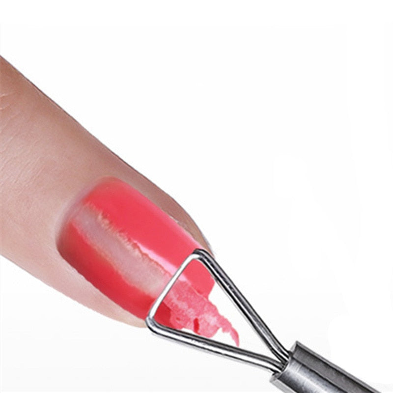 Stainless Steel Nail Scraper Gel Polish Remover Tool by HitMyNeed