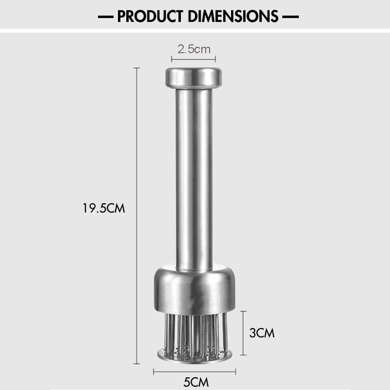 Stainless Steel Needle Meat Tenderizer Tool by HitMyNeed