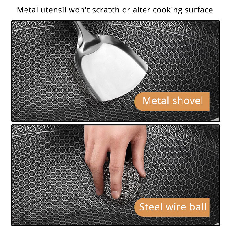 Stainless Steel Non-Stick Frying Pan 26cm by HitMyNeed