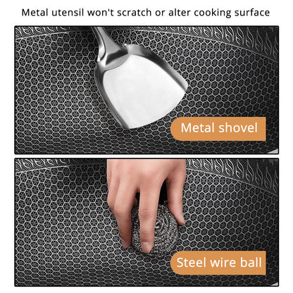Stainless Steel Non-Stick Frying Pan 26cm by HitMyNeed