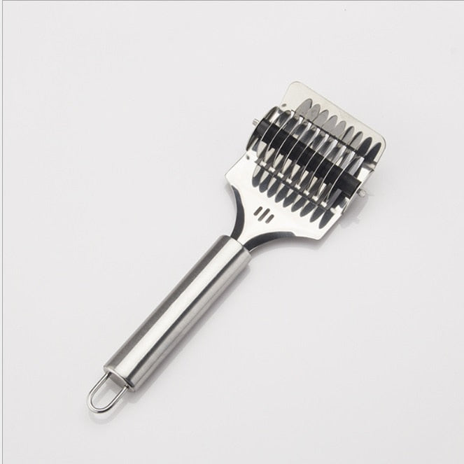 Stainless Steel Noodle & Pasta Dough Cutting Tool by HitMyNeed