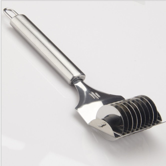 Stainless Steel Noodle & Pasta Dough Cutting Tool by HitMyNeed