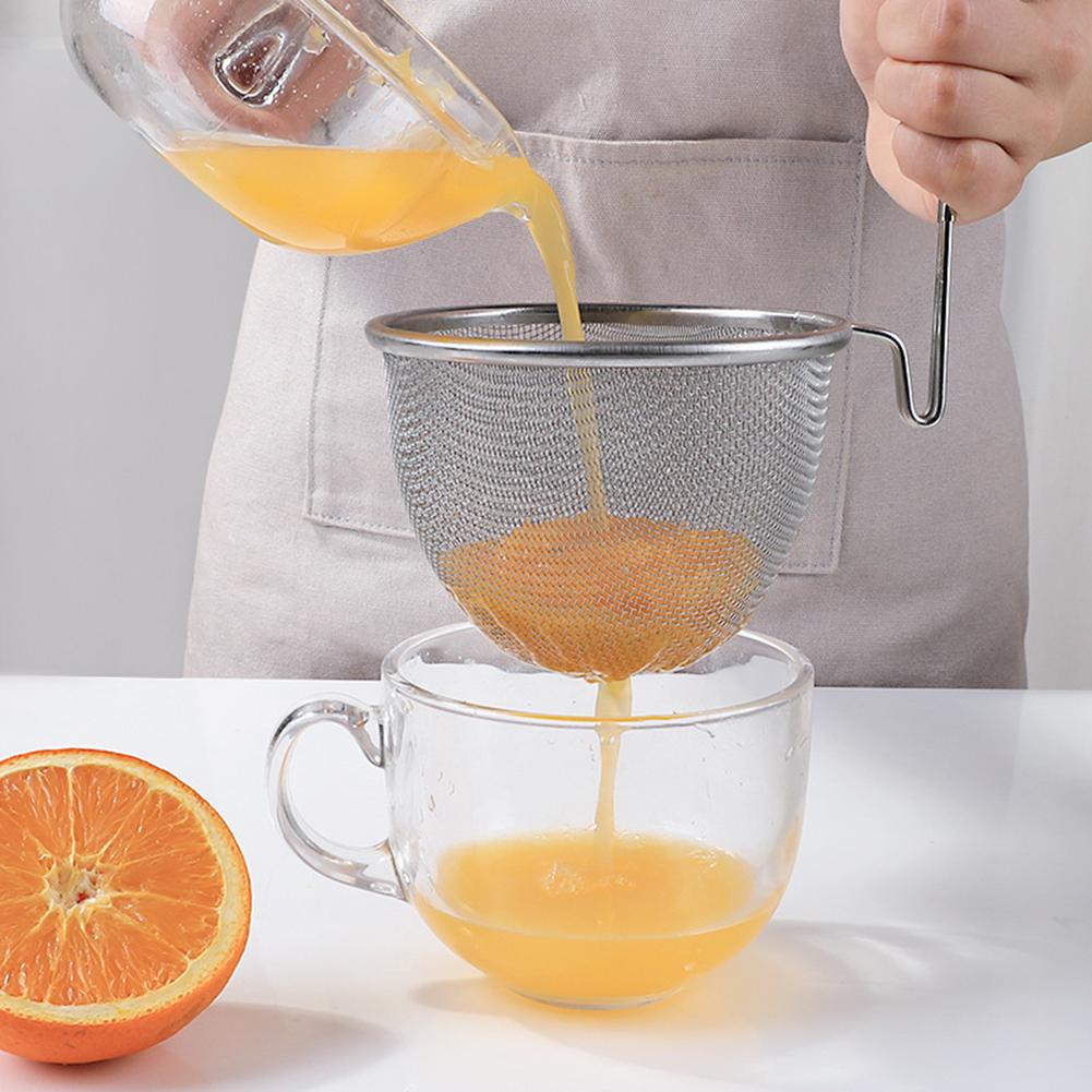 Stainless Steel Noodle Strainer Basket with Handle by HitMyNeed