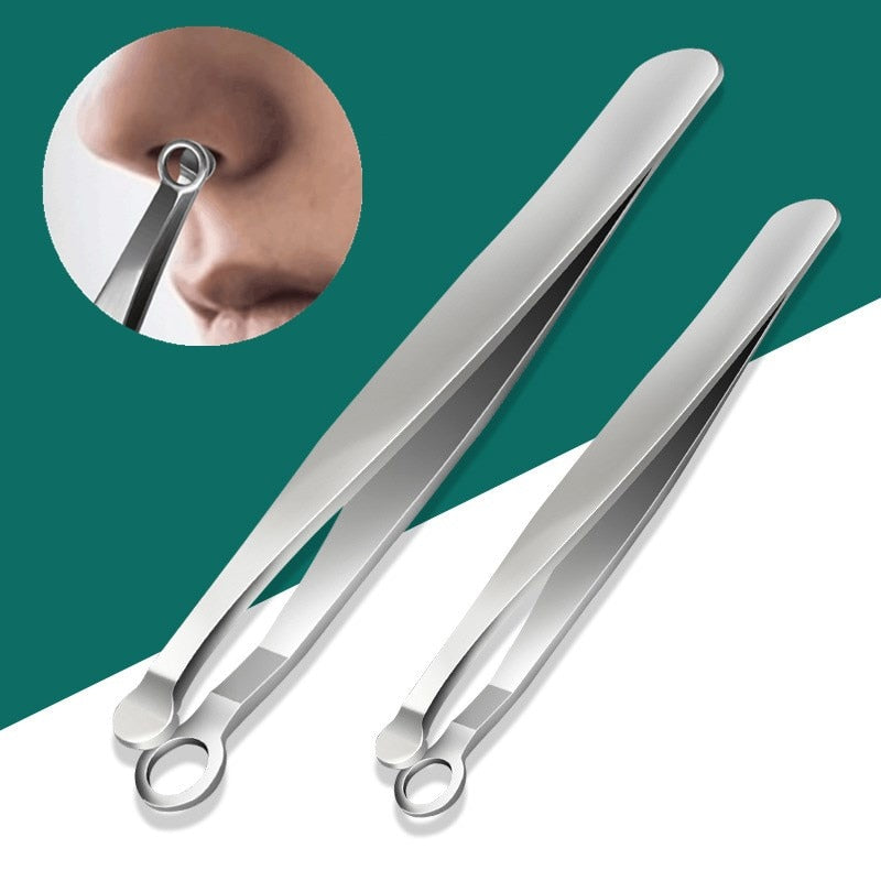 Stainless Steel Nose Hair Trimming Tweezers by HitMyNeed