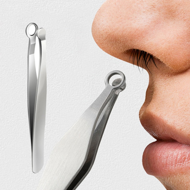 Stainless Steel Nose Hair Trimming Tweezers by HitMyNeed