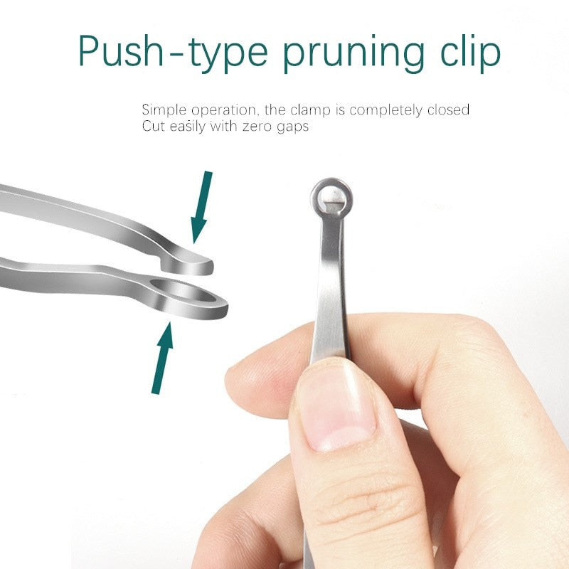 Stainless Steel Nose Hair Trimming Tweezers by HitMyNeed