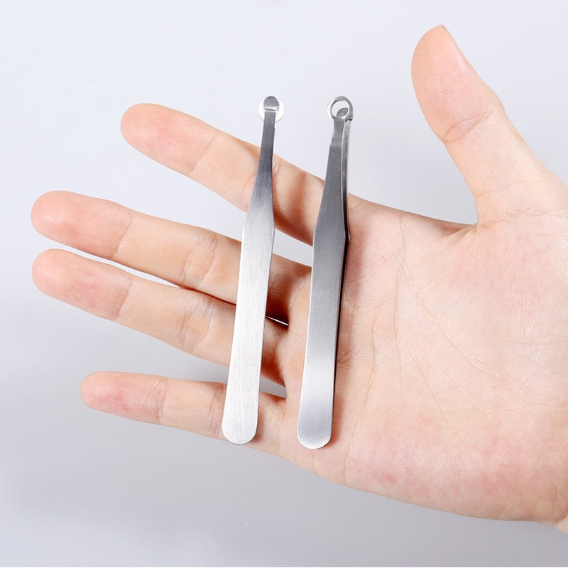 Stainless Steel Nose Hair Trimming Tweezers by HitMyNeed