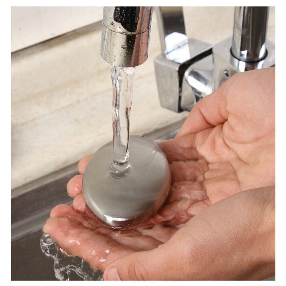 Stainless Steel Odor Remover Soap Bar by HitMyNeed