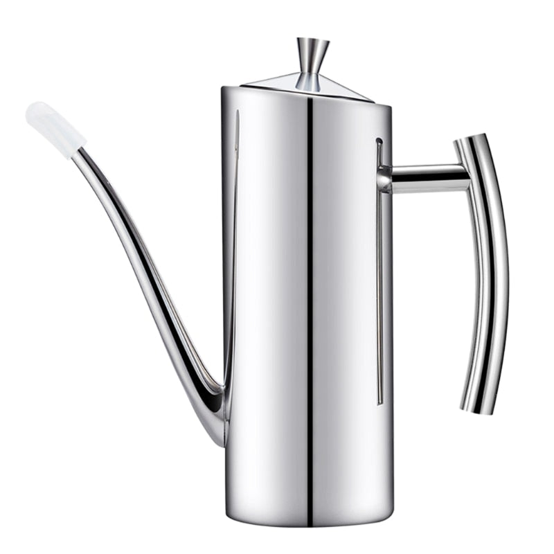 Stainless Steel Oil Dispenser with Long Spout by HitMyNeed