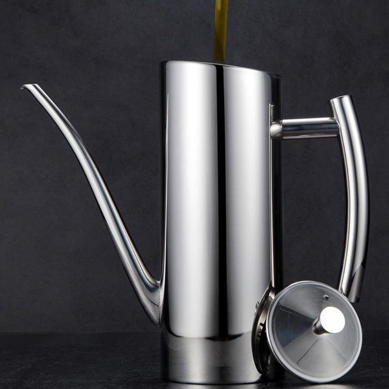 Stainless Steel Oil Dispenser with Long Spout by HitMyNeed