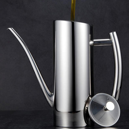 Stainless Steel Oil Dispenser with Long Spout by HitMyNeed