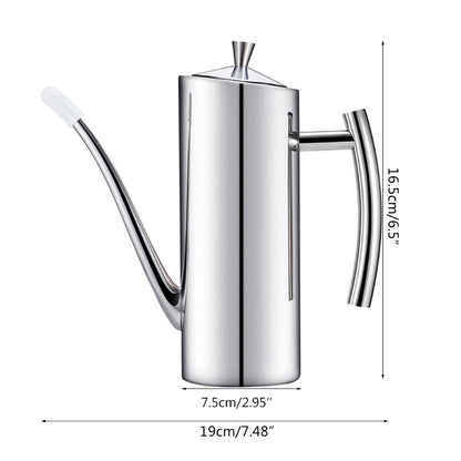 Stainless Steel Oil Dispenser with Long Spout by HitMyNeed