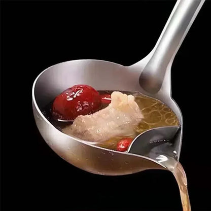 Stainless Steel Oil Skimmer & Colander Spoon 28cm by HitMyNeed