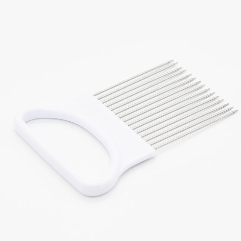 Stainless Steel Onion Holder Slicing Guide by HitMyNeed