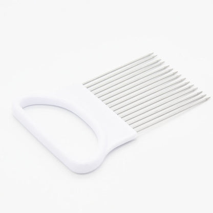 Stainless Steel Onion Holder Slicing Guide by HitMyNeed