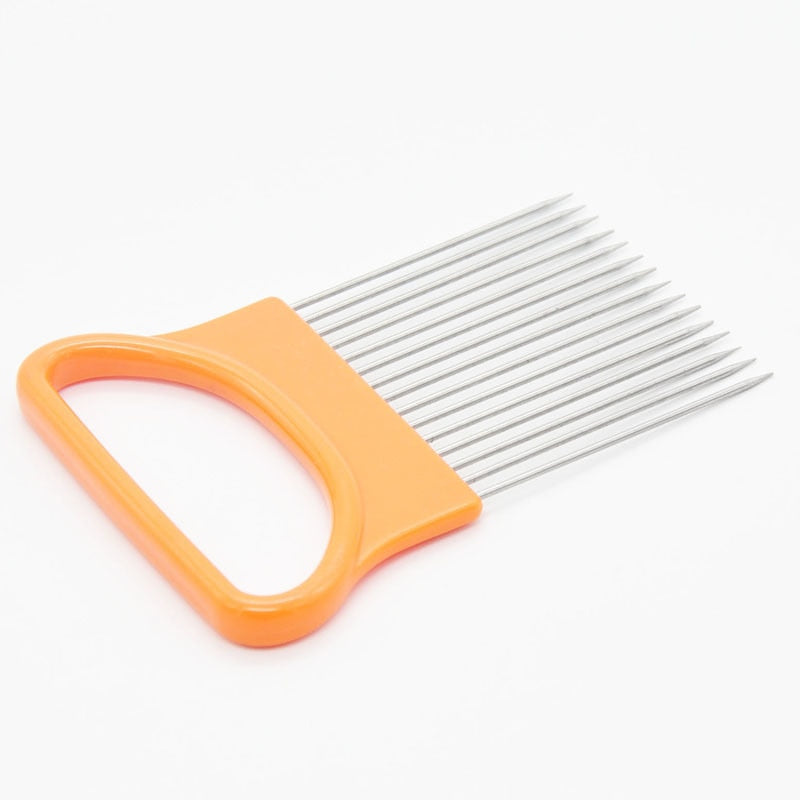 Stainless Steel Onion Holder Slicing Guide by HitMyNeed