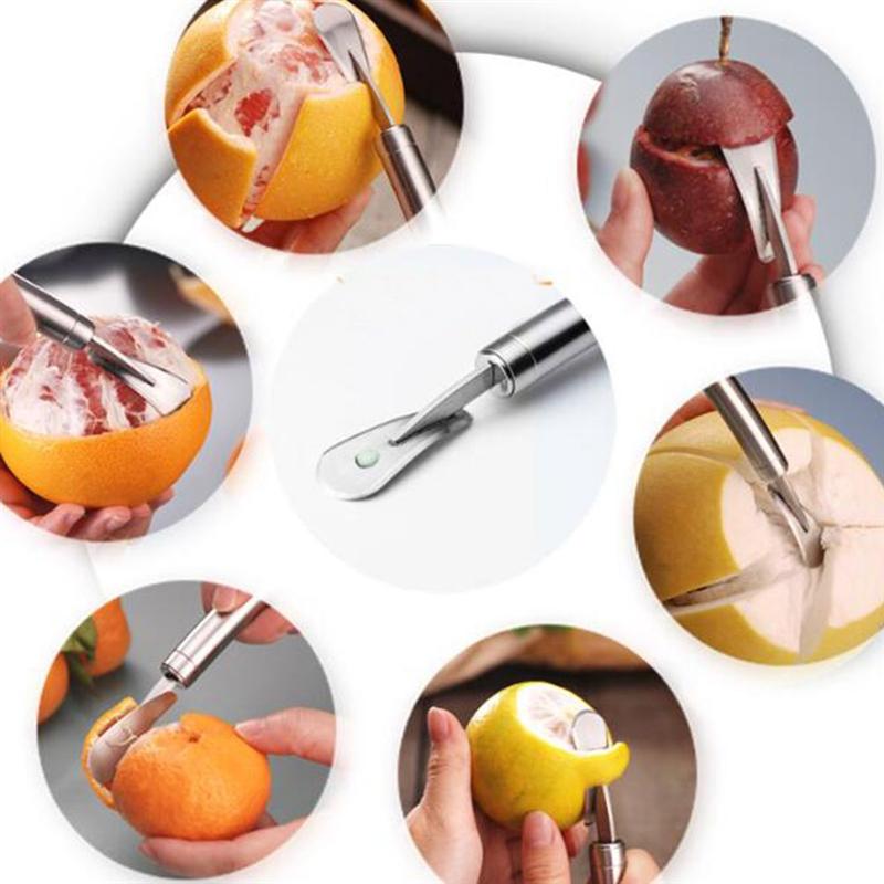 Stainless Steel Orange Peeler Tool by HitMyNeed