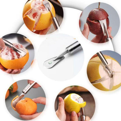 Stainless Steel Orange Peeler Tool by HitMyNeed