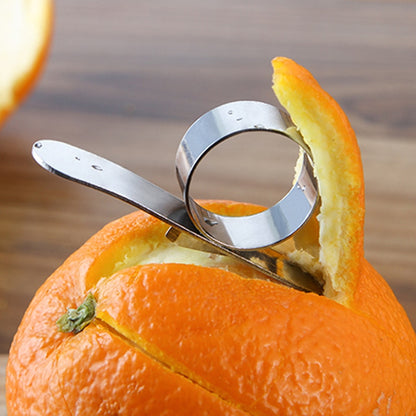 Stainless Steel Orange Peelers (Set of 2) by HitMyNeed
