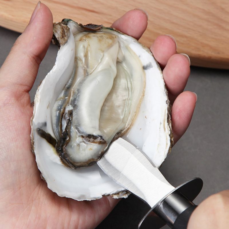 Stainless Steel Oyster and Clam Shucking Knife by HitMyNeed