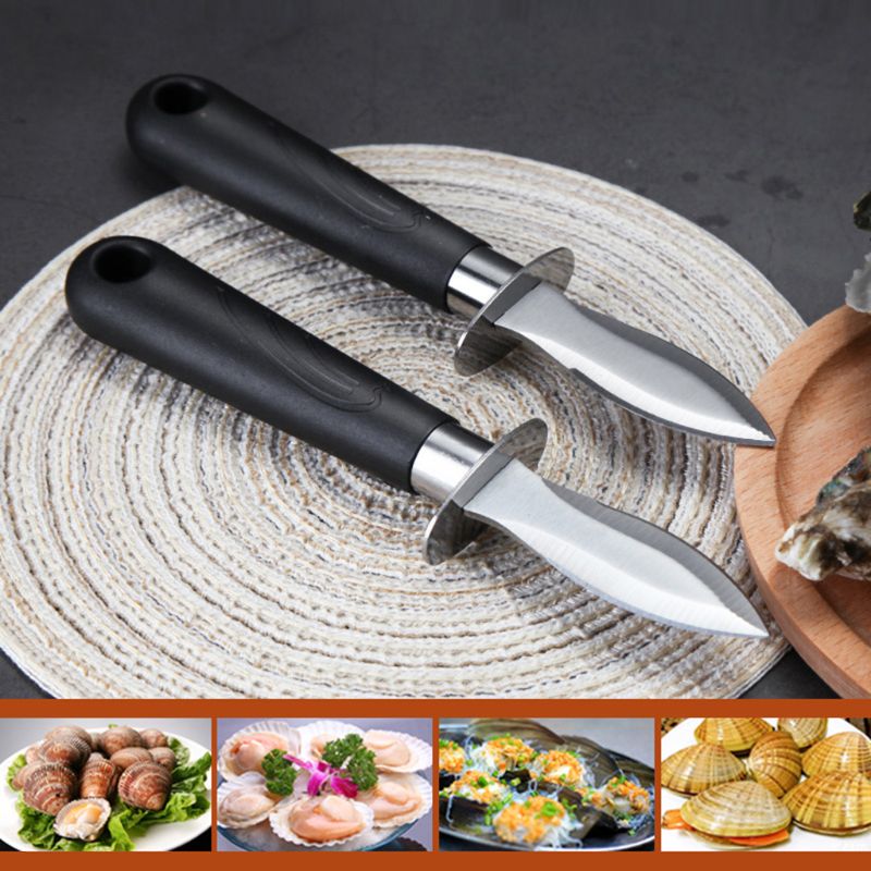 Stainless Steel Oyster and Clam Shucking Knife by HitMyNeed