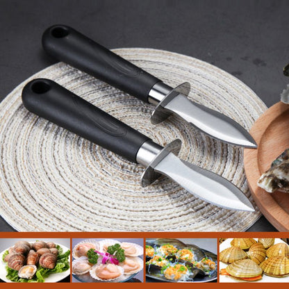 Stainless Steel Oyster and Clam Shucking Knife by HitMyNeed