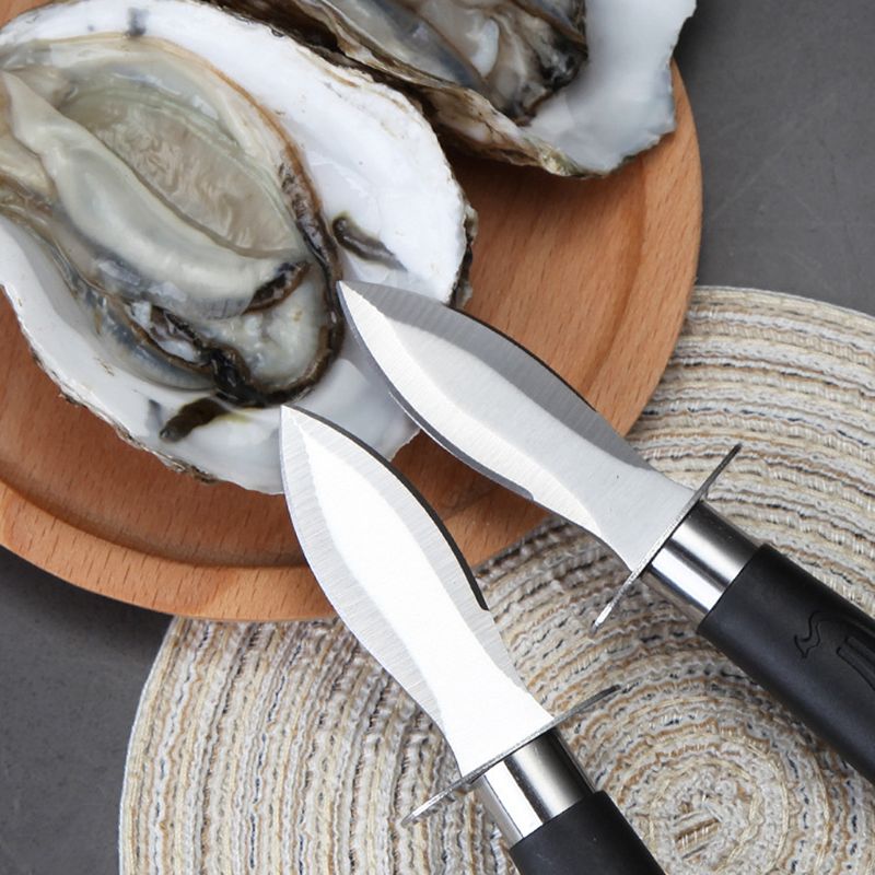 Stainless Steel Oyster and Clam Shucking Knife by HitMyNeed