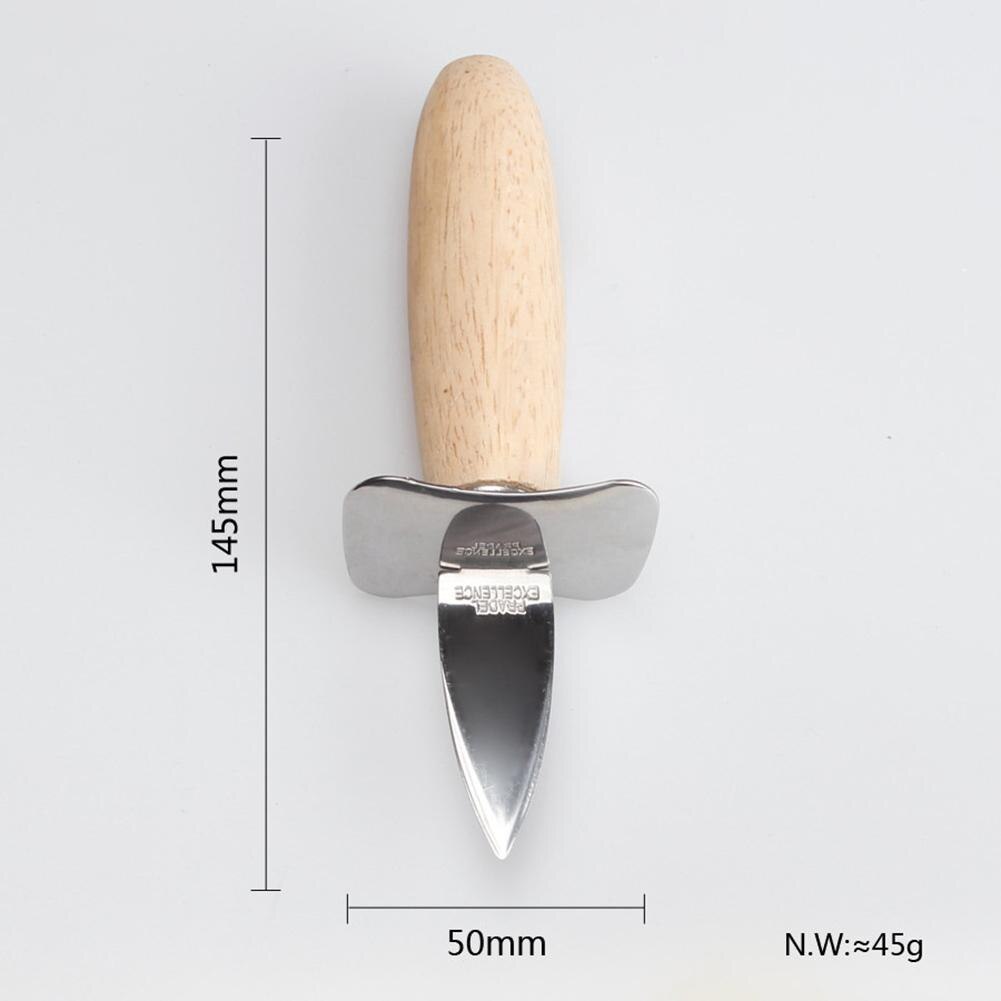 Stainless Steel Oyster Opener Shucker Tool by HitMyNeed