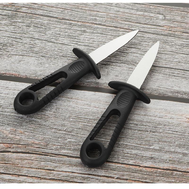 Stainless Steel Oyster Shucking Knife with Guard by HitMyNeed