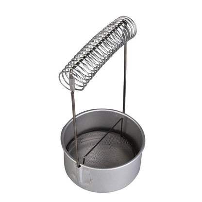 Stainless Steel Paintbrush Washer Jar with Holder by HitMyNeed