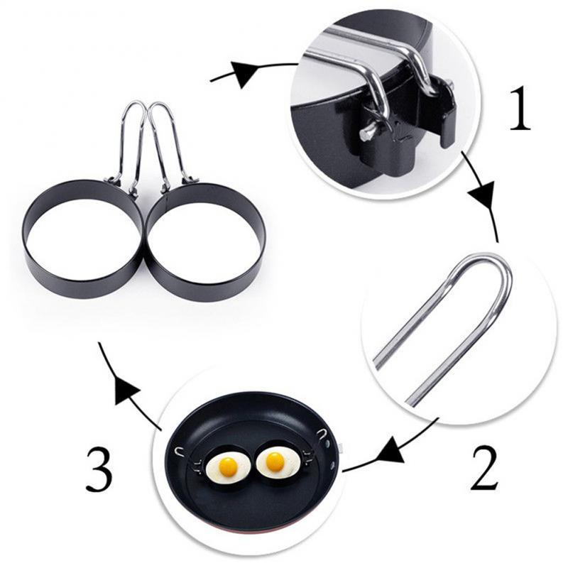 Stainless Steel Pancake & Egg Ring Mold 8.5 cm by HitMyNeed