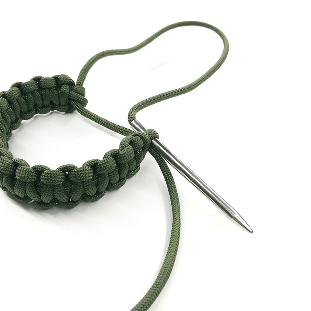 Stainless Steel Paracord Lacing Needles (Set of 2) by HitMyNeed