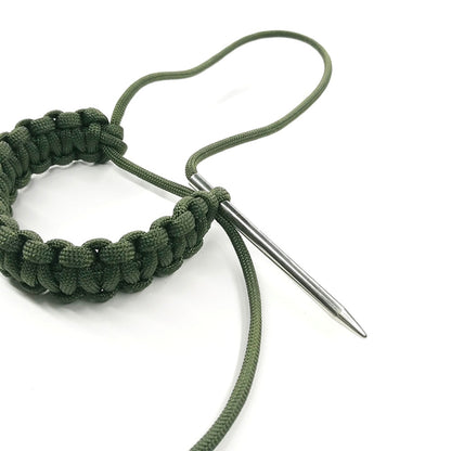 Stainless Steel Paracord Lacing Needles (Set of 2) by HitMyNeed