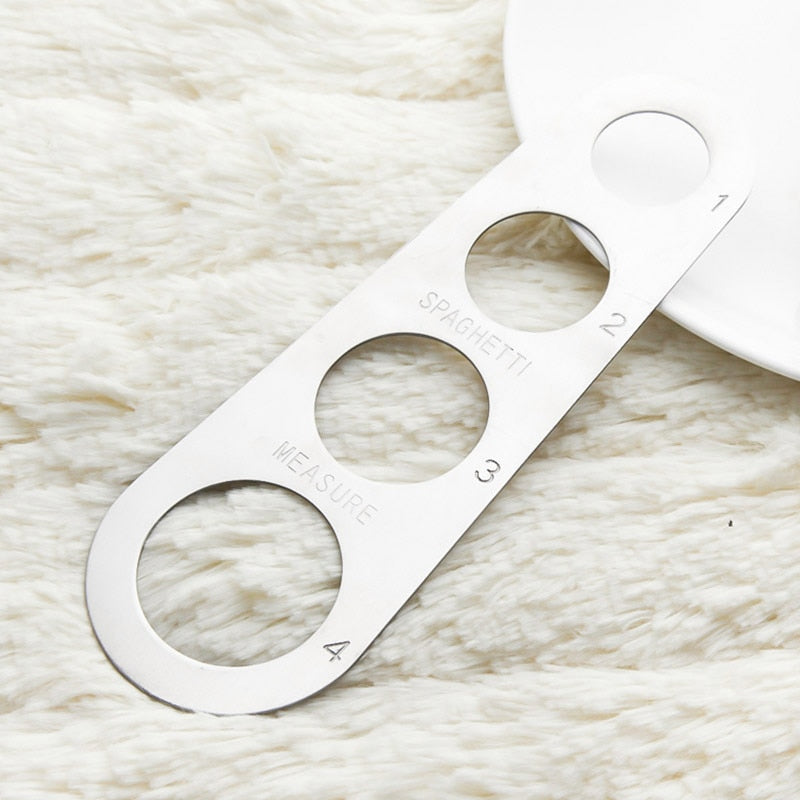 Stainless Steel Pasta Portion Measurement Ruler by HitMyNeed