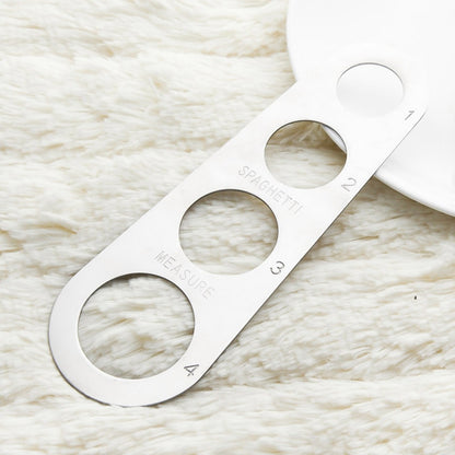 Stainless Steel Pasta Portion Measurement Ruler by HitMyNeed