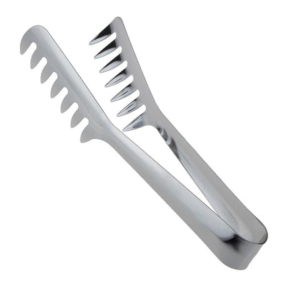 Stainless Steel Pasta Tongs with Comb Edges by HitMyNeed