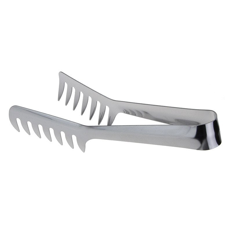 Stainless Steel Pasta Tongs with Comb Grip by HitMyNeed