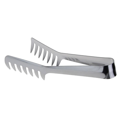 Stainless Steel Pasta Tongs with Comb Grip by HitMyNeed