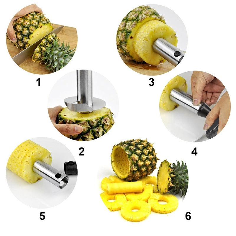 Stainless Steel Pineapple Slicer and Corer by HitMyNeed