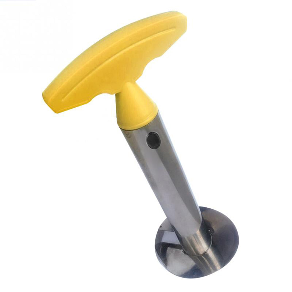 Stainless Steel Pineapple Slicer and Corer yellow by HitMyNeed